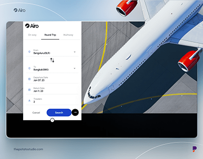 A Flight booking website - Airo