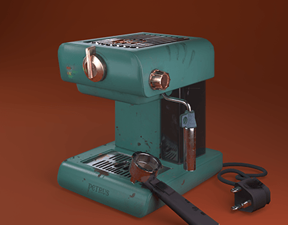 Vintage espresso coffee machine Petrus PE3320