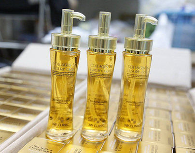 Serum 3w collagen gold luxury clinic