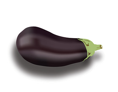 Just an eggplant