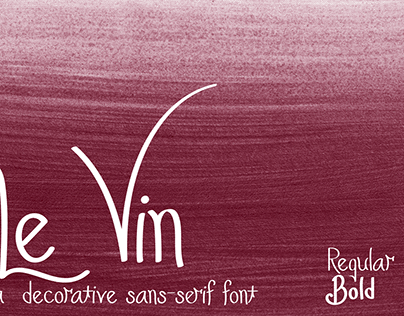 Font- Le Vin