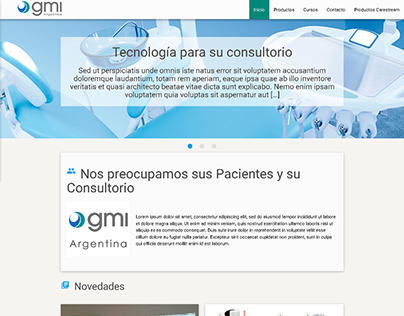 GMI - Diseño website