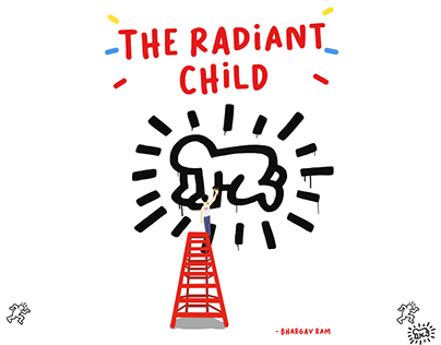 The Radiant Child a book based on Keith Haring