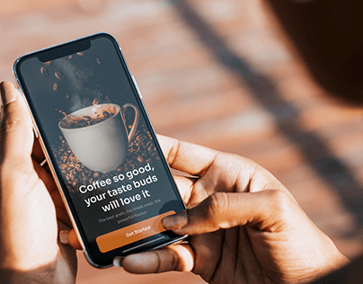 Coffee Shop Mobile App Design