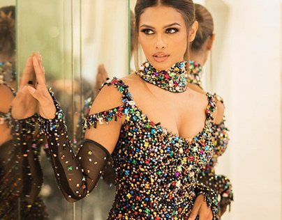 Adline Castelino Miss Diva Universe 2020 Gown