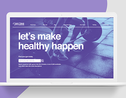 Anytime Fitness Redesign
