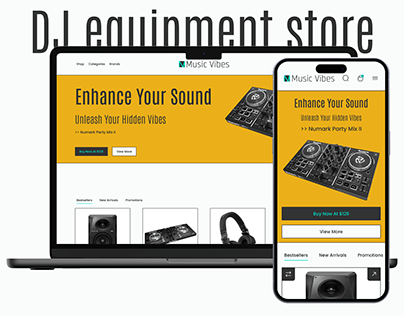 E-Commerce | DJ Equipment Store