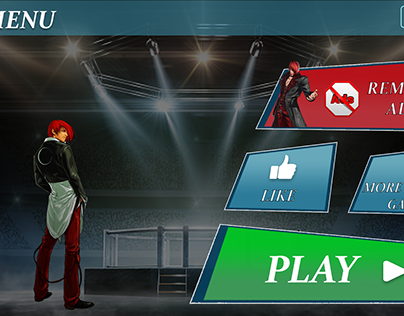Charcter Fighting Game Gui UI/UX
