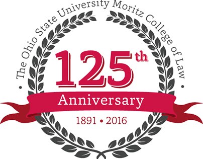Moritz College of Law 125th Anniversary Branding