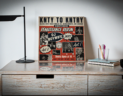 KNTY TO KNTRY Vintage Poster Project