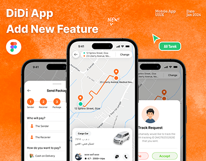 DiDi App: UIUX Journey + New Feature 🚀💥