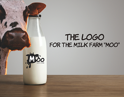 The logo for the milk farm