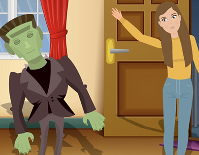 Character Animation - Vegan Frankenstein Show