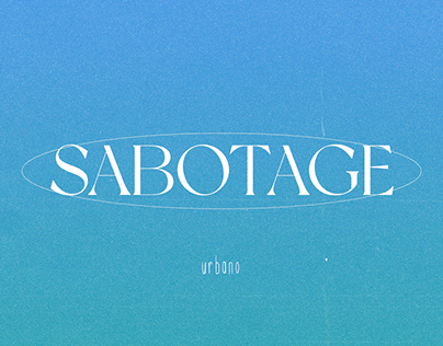 SABOTAGEM - COVER ART