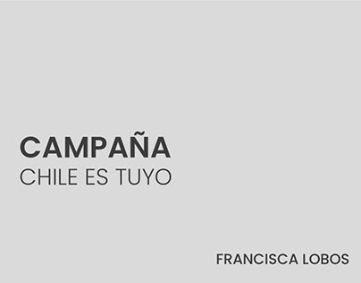 Campaña para Chile es Tuyo