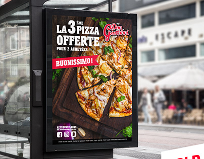 Billboard Bus Stop - Don Giovanni Pizzeria