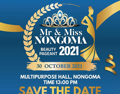 Nongoma Municipal, Beauty Pageant, Save The Date