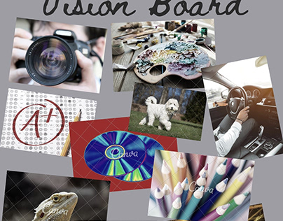 Hailey's Vision Board 2021