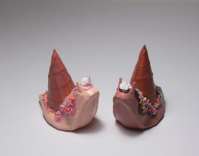Ice Cream Snails (3D Print)