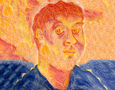 Self Portrait in Pastels