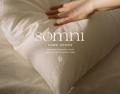Project thumbnail - SOMNI | Home goods logo design