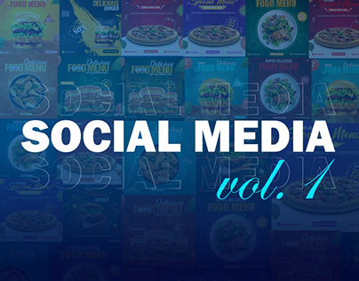 Food Social Media Design Vol.1