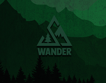 Wander Logo(travel agency)