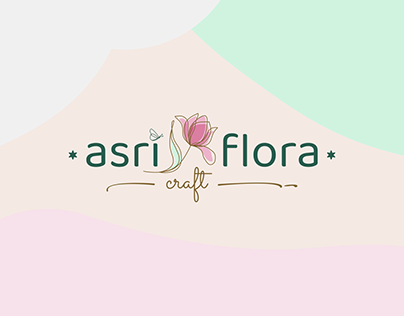 Asri Flora Craft Visual Brand Identity