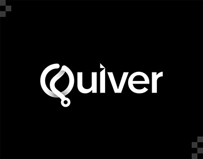 Q + Technology Software Company Logo for Quiver.