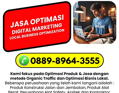 Jasa Iklan Online Kota Jombang, Hub 0889-8964-3555