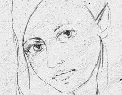 Speed Sketch of Generic Girl