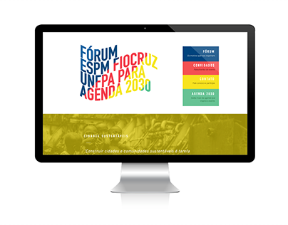 Fórum 2030 website