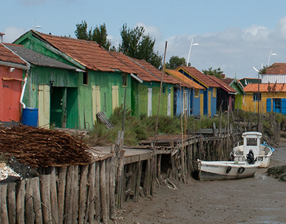 Fishing houses in France