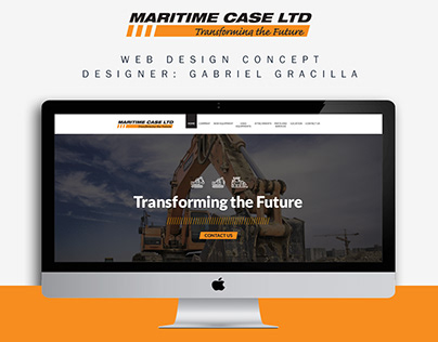 Web design - Maritime Case