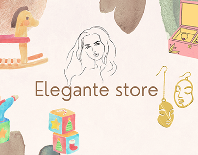 Elegante store accessories and toy