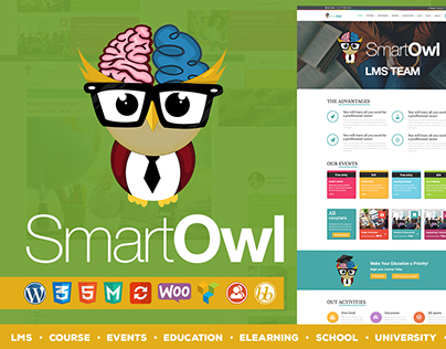 SmartOWL - LMS / Course / eLearning WordPress Theme