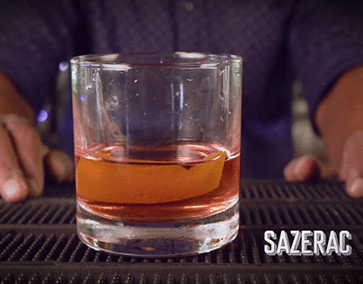 Bootlegger - Sazerac Drink Making