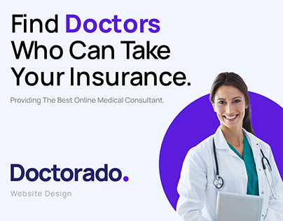 Doctor Consultation Website Design