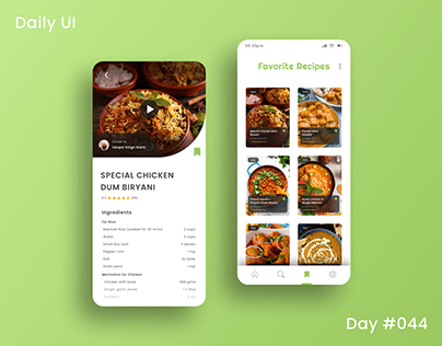 Daily UI Challenge - Favourites