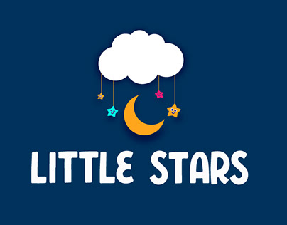 Project thumbnail - Little Stras Logo design