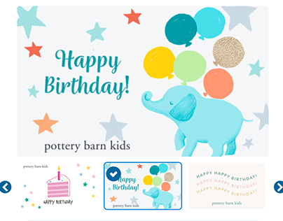 Pottery Barn Kids Digital Gift Cards