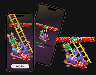 Snake and Ladder Mobile UI Design