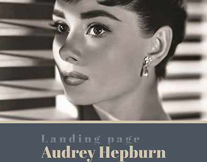 Audrey Hepburn (landing Page)