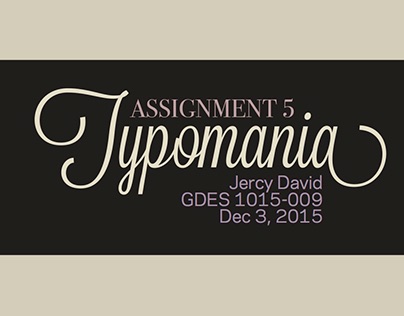 Typomania (2015)