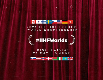 IIHF Ice Hockey World Championship 2021 - SOCIAL GFX