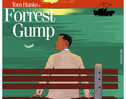 Forrest Gump Illustration
