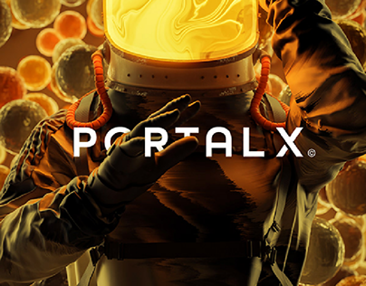 Portalx Logo Design & Brand Design | Modern & Minimal