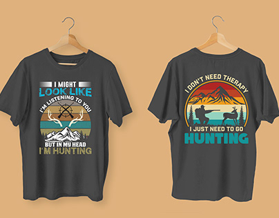 Hunting T-shirt Design