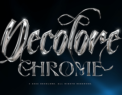 Free Chrome Text Effect