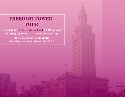 Ad // Freedom Tower // Flyer
